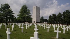 Several panels depicting black soldiers removed from a World War II cemetery in the Netherlands: fears that this is part of Trump’s campaign to rewrite history
