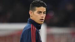 James Rodr&iacute;guez, jugador del Bayern M&uacute;nich