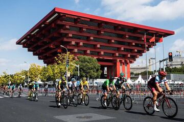 Geraint Thomas durante el Tour de France celebrado en el pa¨ªs asi¨¢tico.