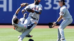 Houston Astros cornerstone players Yordan Alvarez and Jeremy Peña were injured on a collision while fielding a fly ball to shallow left field