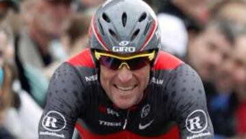 <b>ADIÓS. </b>Armstrong confirmó ayer que no volverá a correr el Tour.
