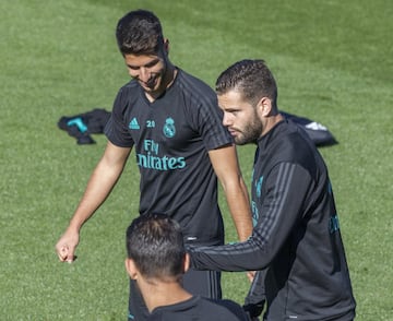 Marco Asensio y Nacho.