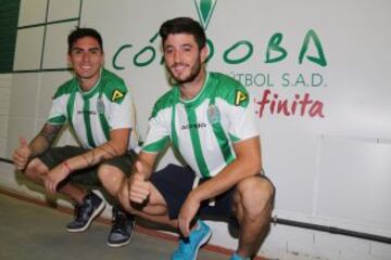 Pineda y Nando son nuevos jugadores del Córdoba.