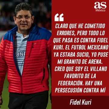 Fidel Kuri en entrevista con ESPN.