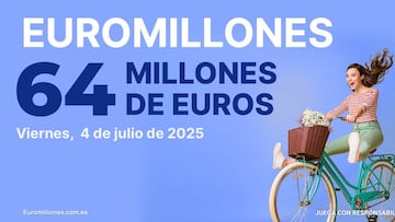 Euromillones: comprobar los resultados del sorteo de hoy, viernes 4 de julio