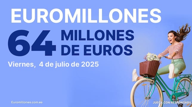 Euromillones: comprobar los resultados del sorteo de hoy, viernes 4 de julio
