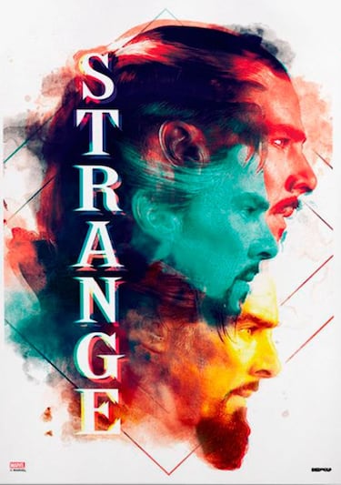 Doctor Strange 2: nuevos artes con las dos variantes de Strange, Bruja Escarlata y el minotauro