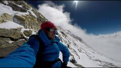 Kilian Jornet en el Everest.
