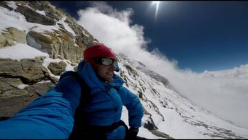 Kilian Jornet en el Everest.