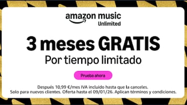 Música gratis, ilimitada y sin anuncios: así es la nueva promoción de Amazon Music para estas navidades