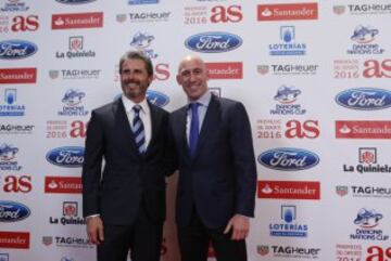 Rafael Alkorta y Luis Rubiales.