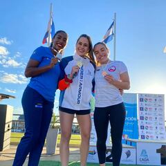 Velocista chilena hace récord histórico en el Grand Prix Sudamericano de Argentina