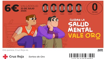 Sorteo Oro Cruz Roja