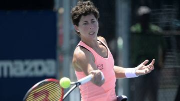 Carla Suárez cayó eliminada en Montreal.