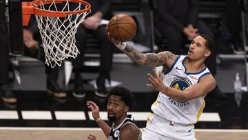 Juan Toscano juega en derrota de los Warriors ante los Nets