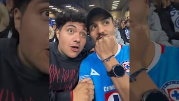 ¡Sí los saló! Aficionado de Cruz Azul en realidad le iba al Barcelona