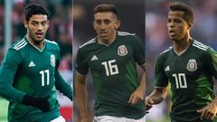 Los 5 futbolistas ausentes de México para la Copa Oro 2019