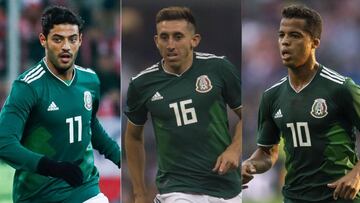 Los 5 futbolistas ausentes de México para la Copa Oro 2019