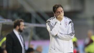 Berizzo, durante el partido.