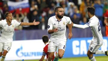 Carvajal, Lucas Vázquez y Asensio.