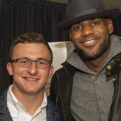 Johnny Manziel y el apoyo fallido de LeBron James