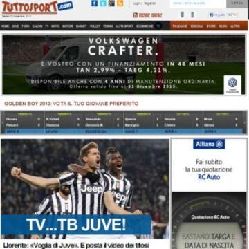 Portadas de la prensa extranjera