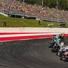 MotoGP arrasó a la F1 en Austria: 95.000 contra 40.000 aficionados