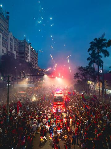 Deportivo Independiente Medellín y Junior de Barranquilla definieron al segundo campeón del 2023. Asi se vivió la final del Fútbol Profesional Colombiano en imágenes desde el Atanasio Girardot.