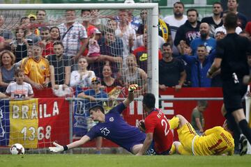 Chile cayó ante Rumania en Graz