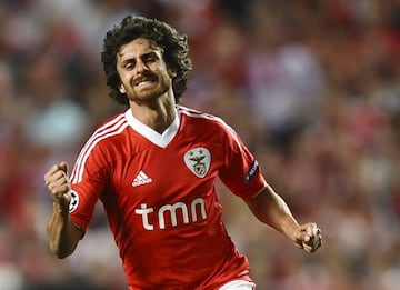 Pablo Aimar en el Benfica.