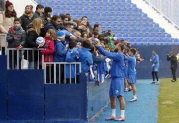 Butarque abre sus puertas a la afición pepinera