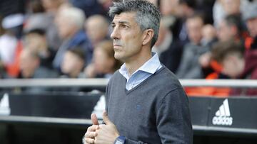 Imanol Alguacil, entrenador de la Real Sociedad.