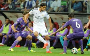 Sami Khedira y Marcos Alonso.