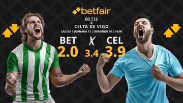 Real Betis vs. RC Celta: horario, TV, pronósticos, estadísticas y clasificación