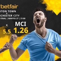 Luton Town vs. Manchester City: horario, TV, estadísticas, cuadro y pronósticos FA Cup