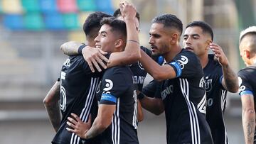 Futbol, Audax Italiano vs Universidad de Chile.
Fecha 10, campeonato Nacional 2023.
El jugador de Universidad de Chile Lucas Assadi celebra su gol contra Audax Italiano durante el partido de primera division disputado en el estadio Bicentenario La Florida en Santiago, Chile.
16/04/2023
Dragomir Yankovic/Photosport
Football, Audax Italiano vs Universidad de Chile.
10nd turn, 2023 National Championship.
Universidad de Chile's player Lucas Assadi celebrates his goal against Audax Italiano during the first division match at the Bicentenario La Florida stadium in Santiago, Chile.
16/04/2023
Dragomir Yankovic/Photosport