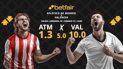 Atlético de Madrid vs. Valencia CF: horario, dónde ver, pronósticos y clasificación