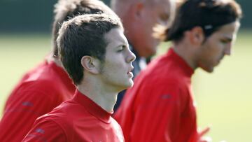 Jack Wilshere y Cesc Fabregas.