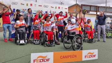 España, campeona del mundo de pádel en silla de ruedas