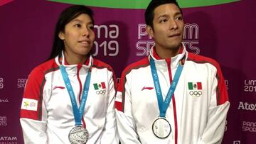 Alfredo Ávila y Diana García, plata en Squash Mixto