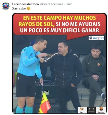 Rodrygo, Xavi y el Barça protagonistas de los memes de la jornada