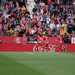 El Girona envía de nuevo al Espanyol a la zona de descenso
