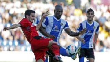 El Hércules remontó y empató el partido ante el Mallorca.