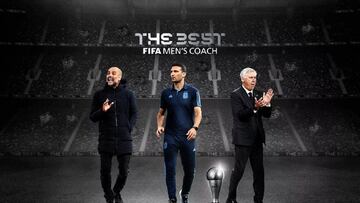 Ancelotti y Guardiola competirán con Scaloni por el The Best