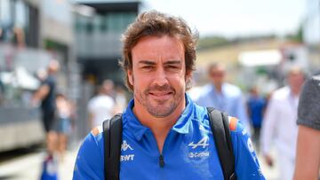 Fernando Alonso (Alpine). Hungaroring, Hungría. F1 2022.