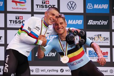 Evenepoel campeón del mundo de contrarreloj.