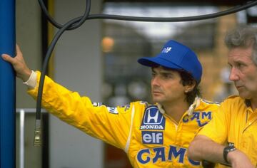 Nelson Piquet Souto Maior (Brasil; 17 de agosto de 1952) es uno de los pilotos más laureados de la historia con tres Mundiales y 23 victorias. En el GP de Italia de 1987 suma con Williams su victoria número 20, que además le acerca a su tercer título. Gana el Mundial de aquel año y ficha por Lotus para pasar dos temporadas en blanco y en 1990 se mueve a Benetton. Este es un año que le devuelve al primer peldaño del podio, en el GP de Japón de 1990 ( 51 carreras y tres años, un mes y 15 días después de su última victoria) y Australia 1990. Su ultima victoria la logra en el GP de Canadá de 1991.