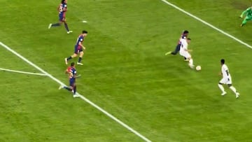 Kylian Mbappé’s mind-blowing goal in Super Cup Final against Barcelona captured from the stands