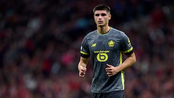 Matias Fernandez-Pardo, en un partido con el Lille.