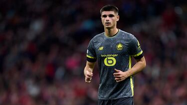 Fernández-Pardo con el Lille.